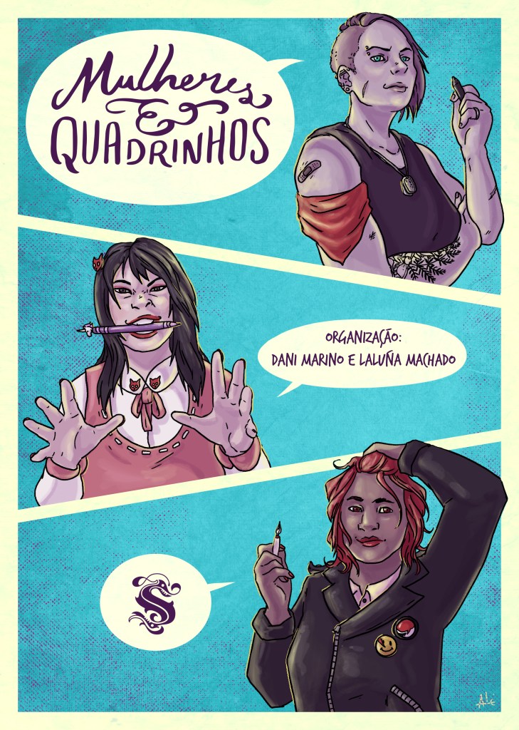 Mulheres & Quadrinhos - capa - divulgação Skript Editora
